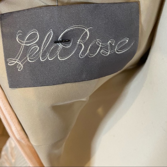 Lela rose floral jacquard full-skirt dress size 2 - Picture 13 of 15